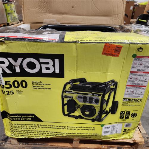 Dallas Location - As-Is RYOBI 6500-Watt Generator