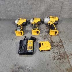 HOUSTON LOCATION - AS-IS DEWALT 3 TOOL COMBO KIT W/ BATTERY & CHARGER