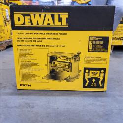 NEW! DEWALT 15 Amp Corded 12.5 in. Bench Planer