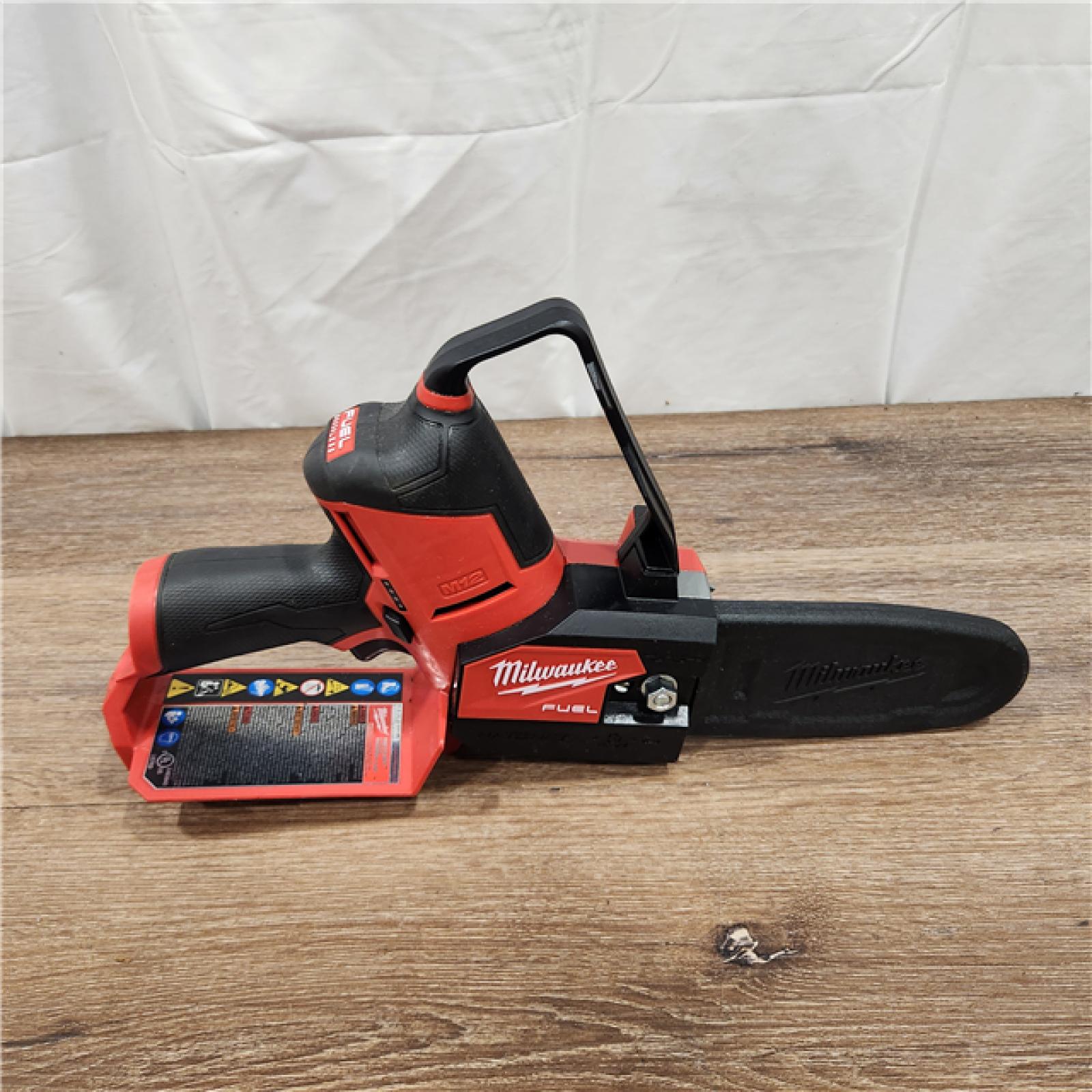AS-IS M12 FUEL 6 in. 12V Lithium-Ion Brushless Electric Cordless Battery Pruning Saw HATCHET (Tool-Only)
