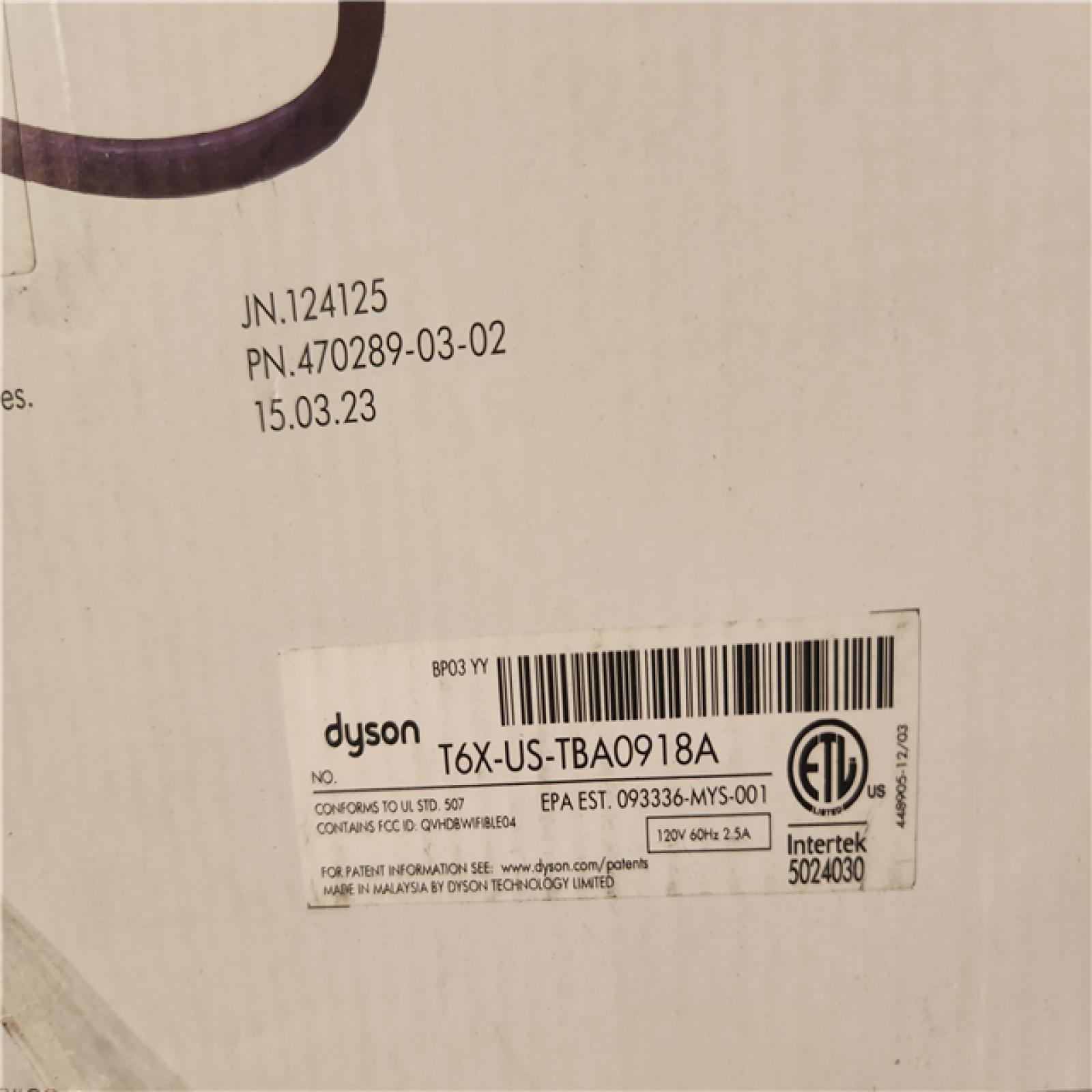 Phoenix Location Dyson Purifier Big + Quiet Formaldehyde BP03