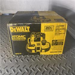 Houston location AS-IS Dewalt DCS377B 20V MAX ATOMIC Brushless Cordless 1-3/4  Compact Bandsaw