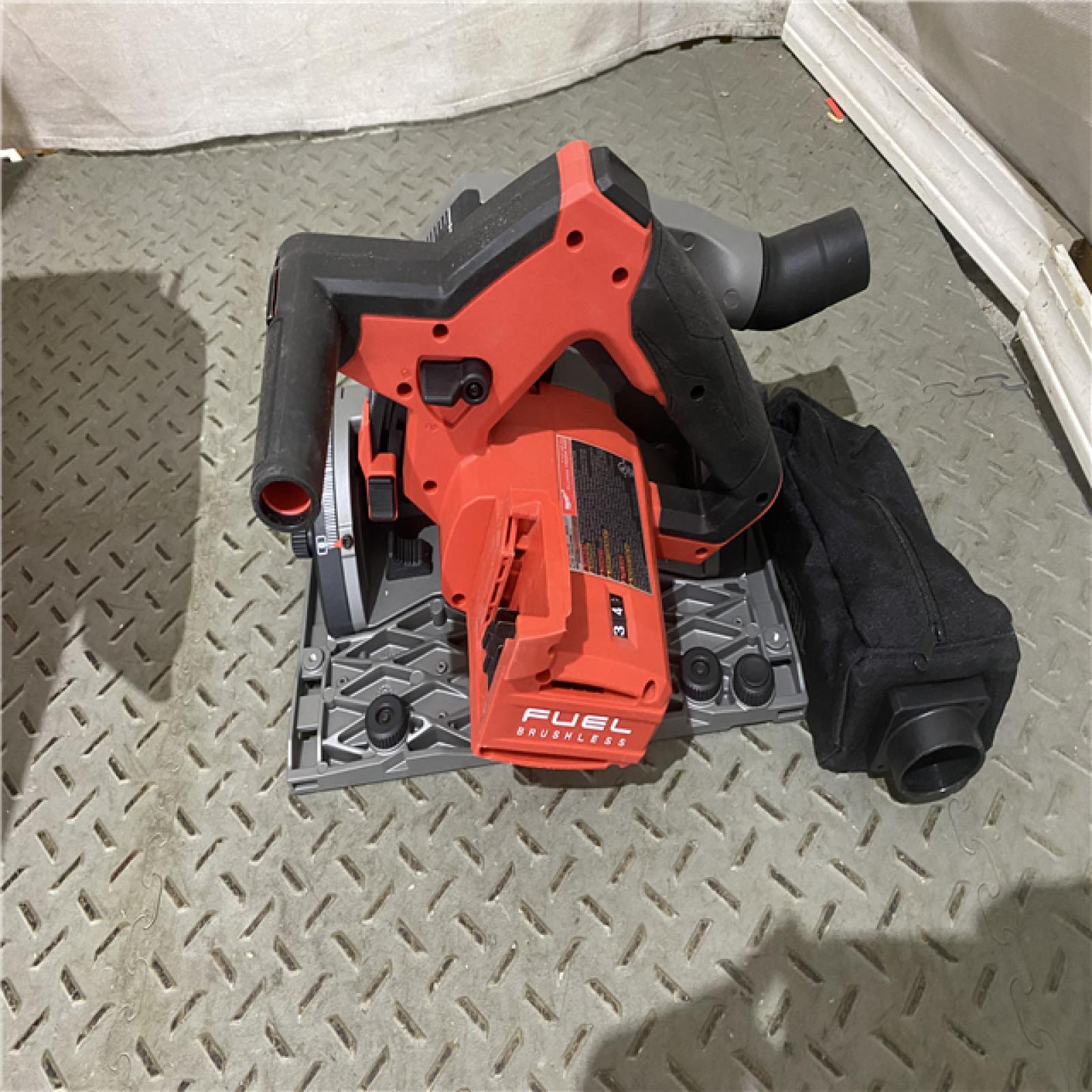 Houston location AS-IS Milwaukee M18 Fuelâ„¢ 6-1/2  Plunge Track Saw