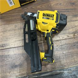 AS-IS DEWALT 20-Volt 21Â° Cordless Framing Nailer (Tool-Only)