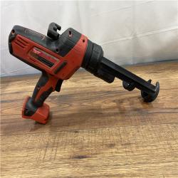 AS-IS Milwaukee M18 18-Volt Lithium-Ion Cordless 10 oz. Caulk and Adhesive Gun (Tool-Only)