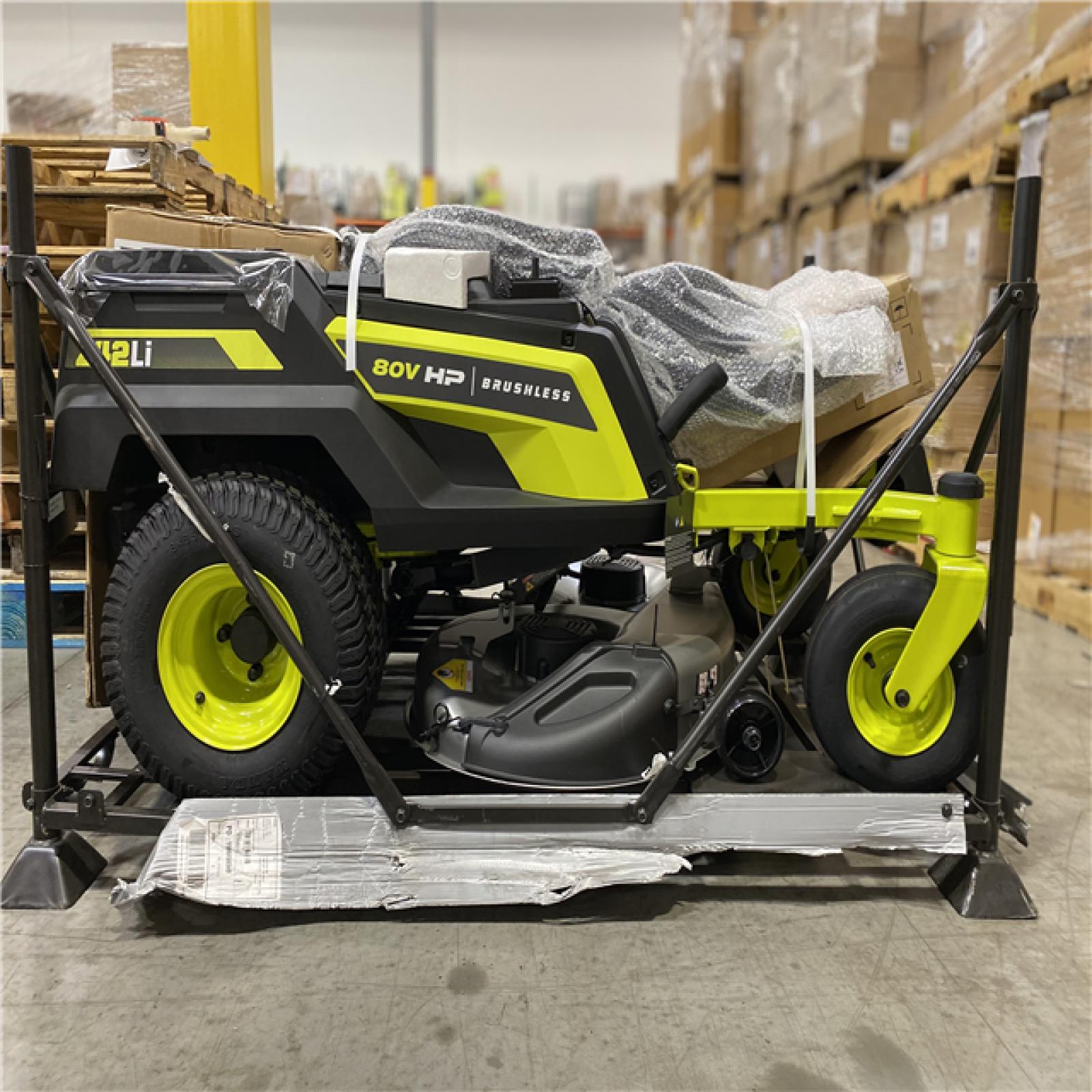 DALLAS LOCATION- RYOBI 80V HP Brushless 42 in. Battery Electric Cordless Zero Turn Riding Mower