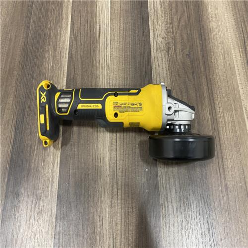 AS IS DeWalt DCG405B 20V Max XR 4.5-Inch Slide Switch Small Angle Grinder (Tool Only)