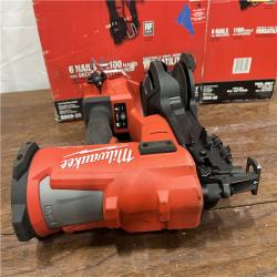 AS-ISM18 FUEL 18-Volt Lithium-Ion Brushless Cordless Coil Roofing Nailer (Tool Only)