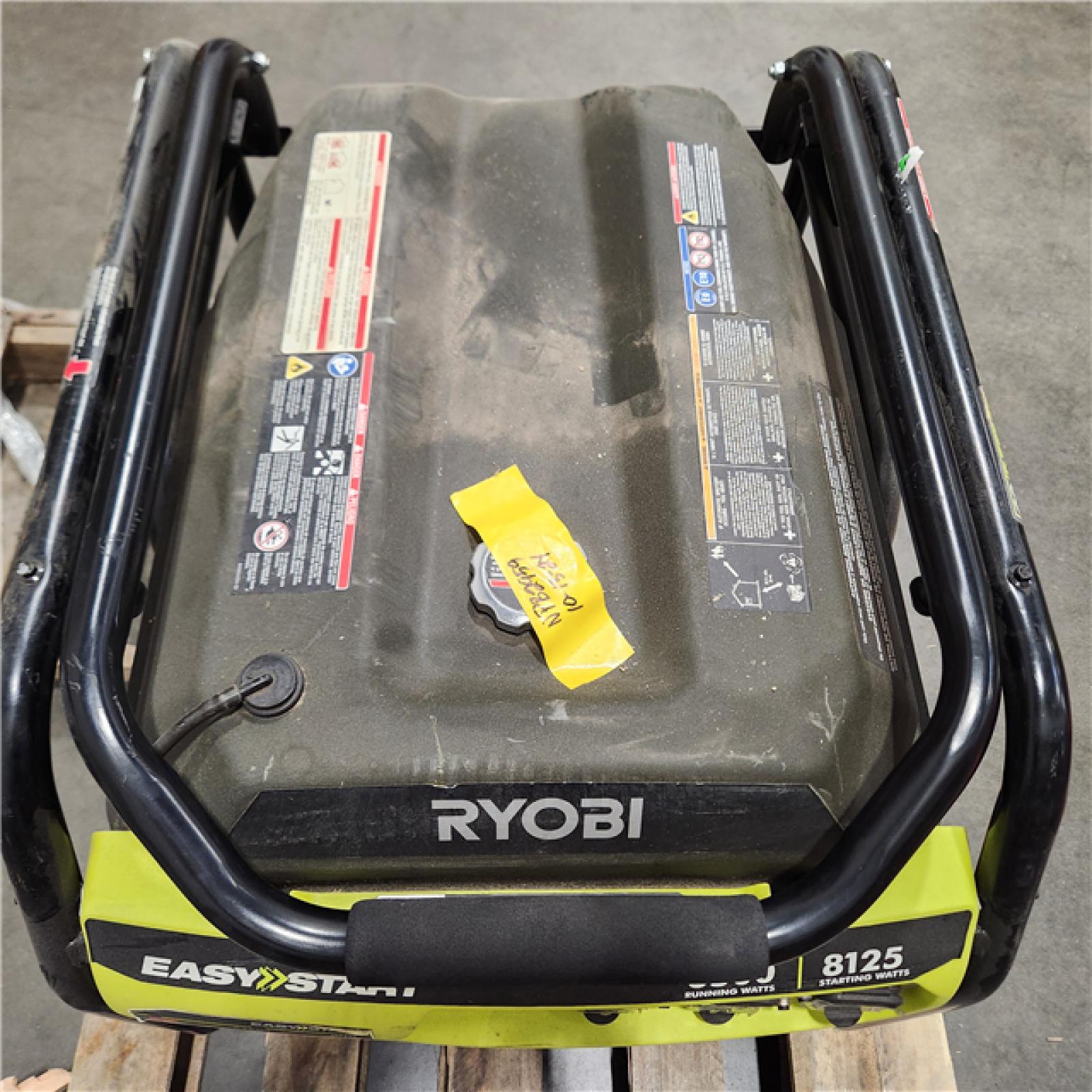 Dallas Location - As-Is RYOBI 6500-Watt Generator