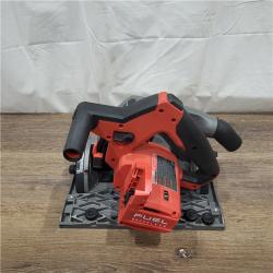 AS-IS Milwaukee M18 FUEL 18V Lithium-Ion Cordless Brushless 6-1/2 in. Plunge Cut Track Saw (Tool-Only)