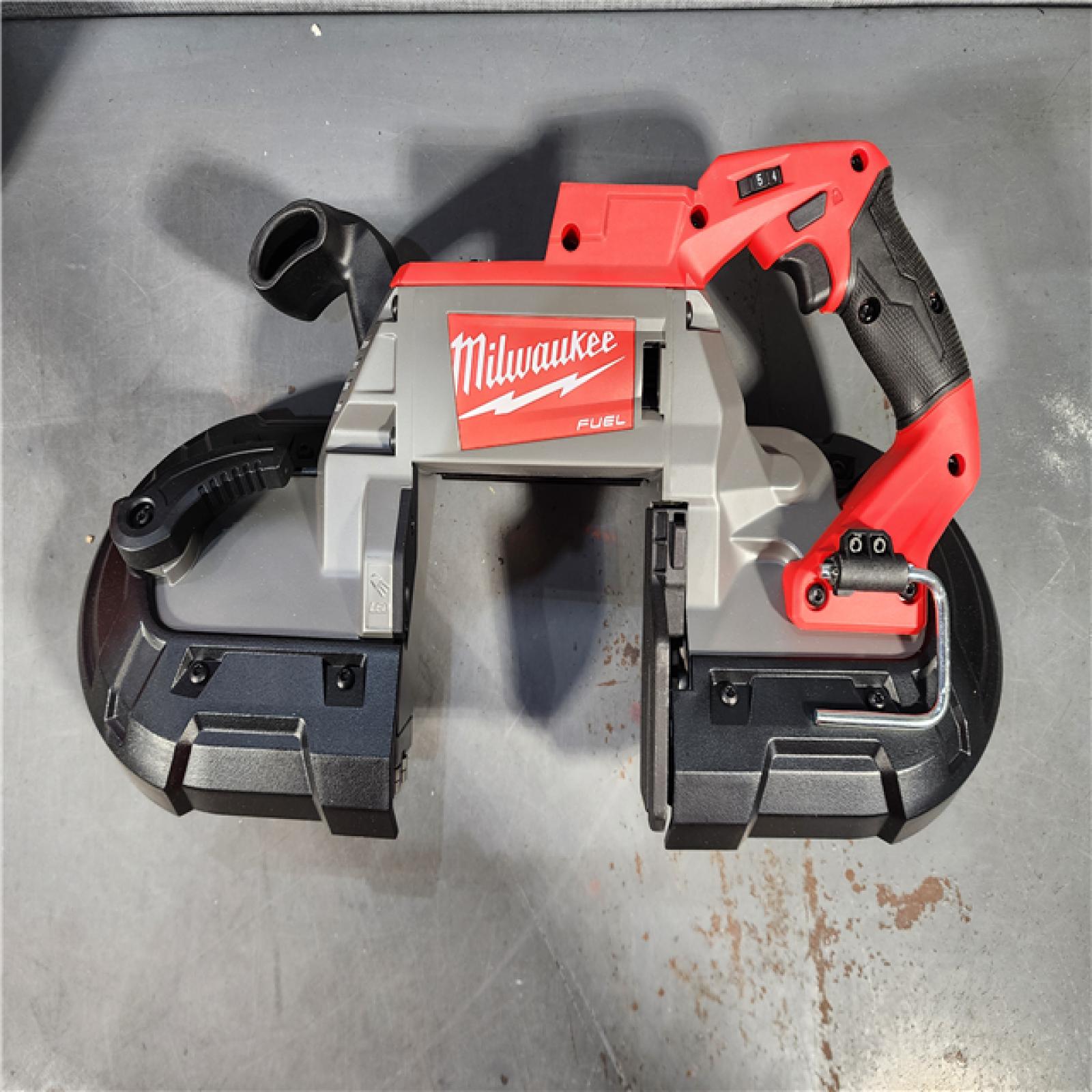 HOUSTON LOCATION - AS-IS (APPEARS LIKE NEW) Milwaukee 2729-20 - M18 Fuel 18V Cordless Brushless Band Saw (TOOL ONLY)