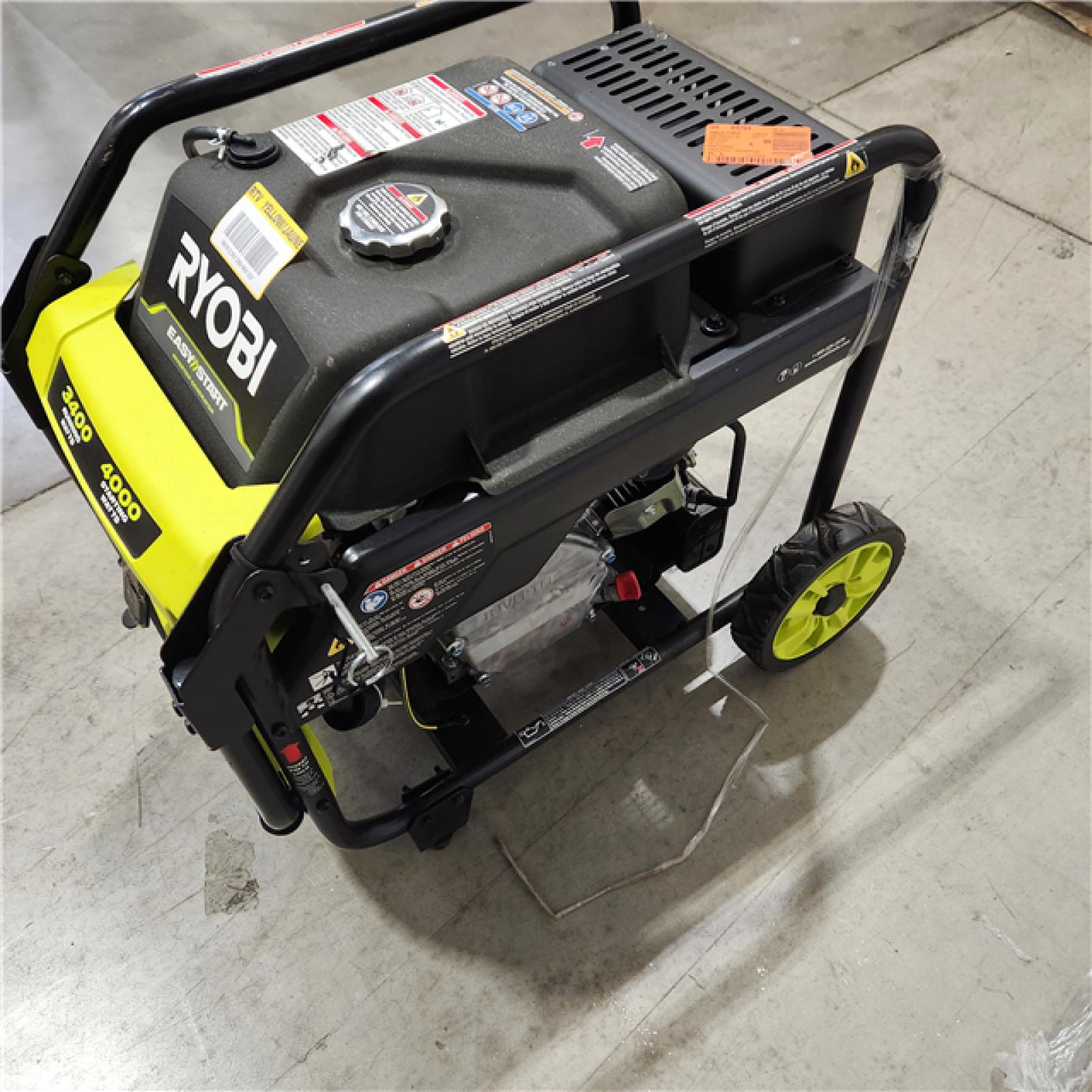 Dallas Location - As-Is RYOBI 4000-Watt Digital Inverter Generator