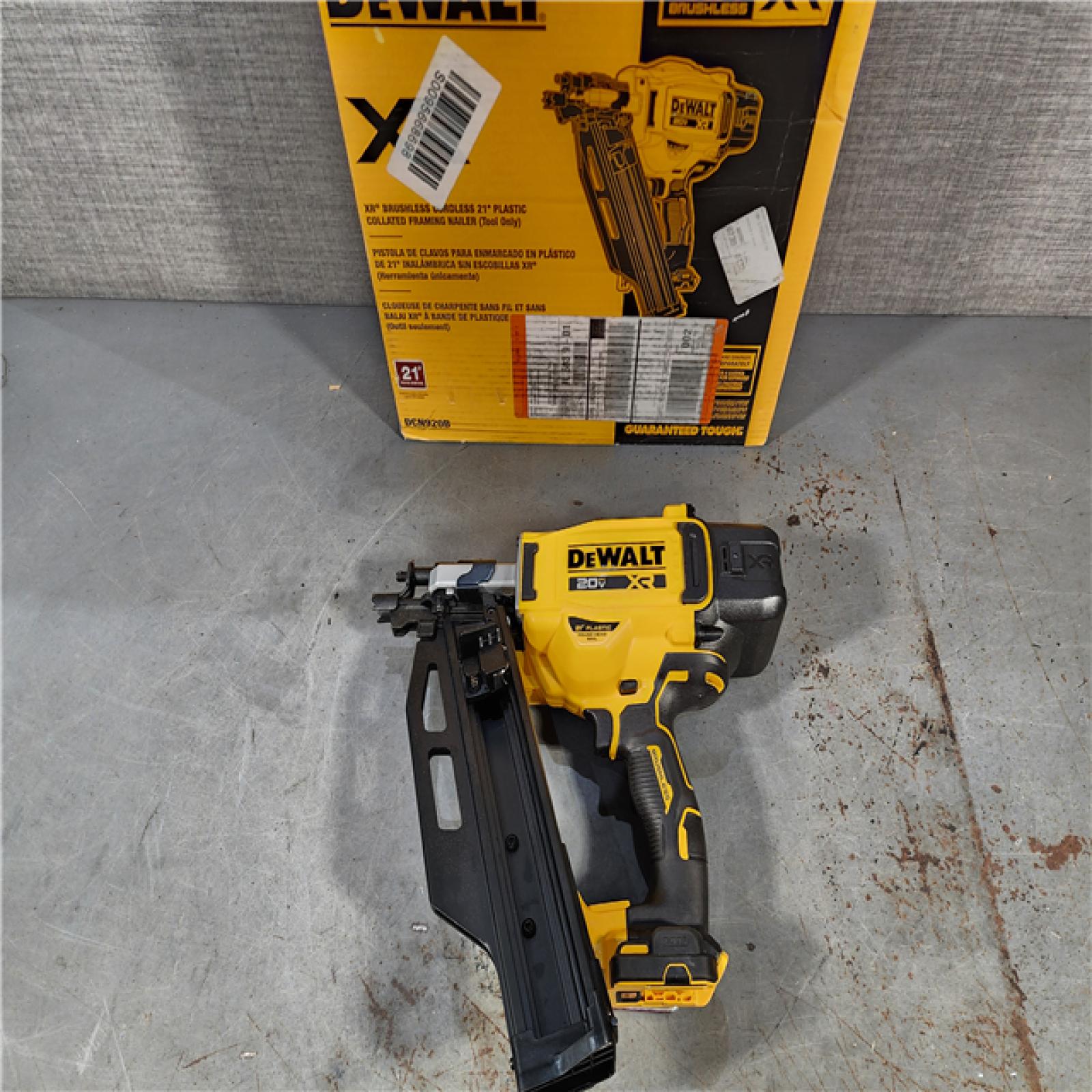 HOUSTON LOCATION - AS-IS DEWALT 20-Volt 21Â° Cordless Framing Nailer (Tool-Only)