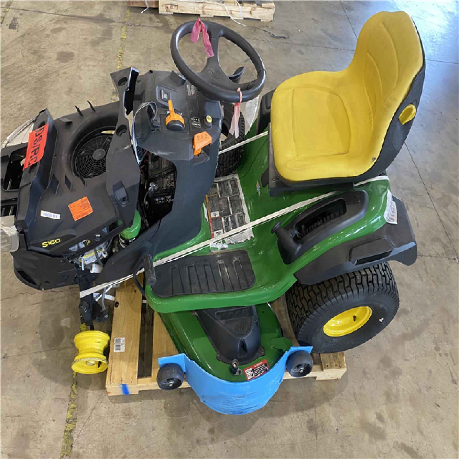 Houston Location AS-IS - John Deer S160 Riding Mower