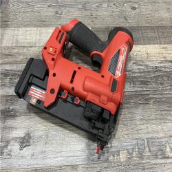 AS-IS MILWAUKEE M12 FUEL 12-Volt Lithium-Ion Brushless Cordless 18-Guage Compact Brad Nailer (Tool Only)