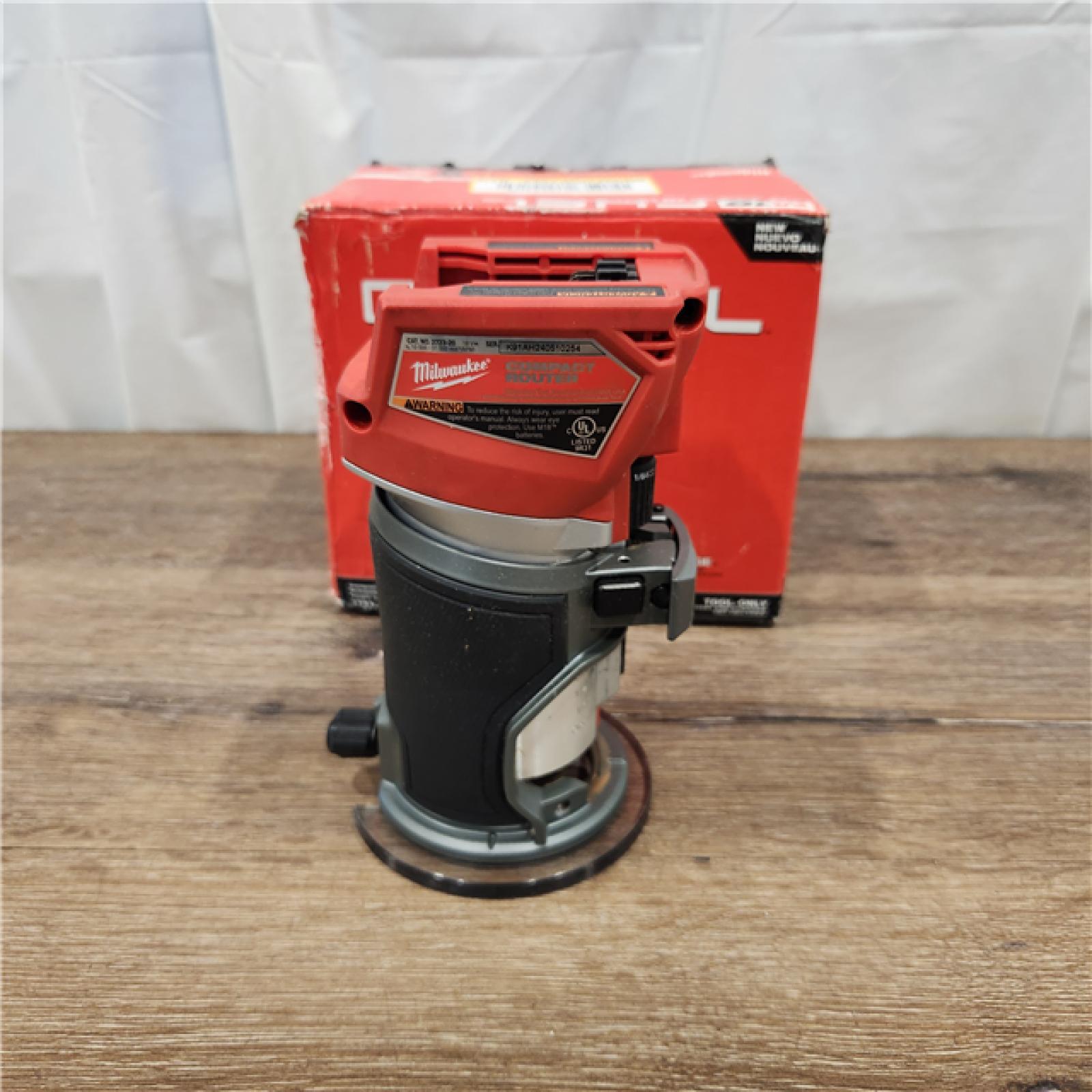 AS-IS Milwaukee M18 FUEL Compact Router Bare