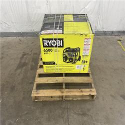 Houston Location - AS-IS Ryobi Gas Powered Generator 6,500 Running Watts 8,125 Starting Watts