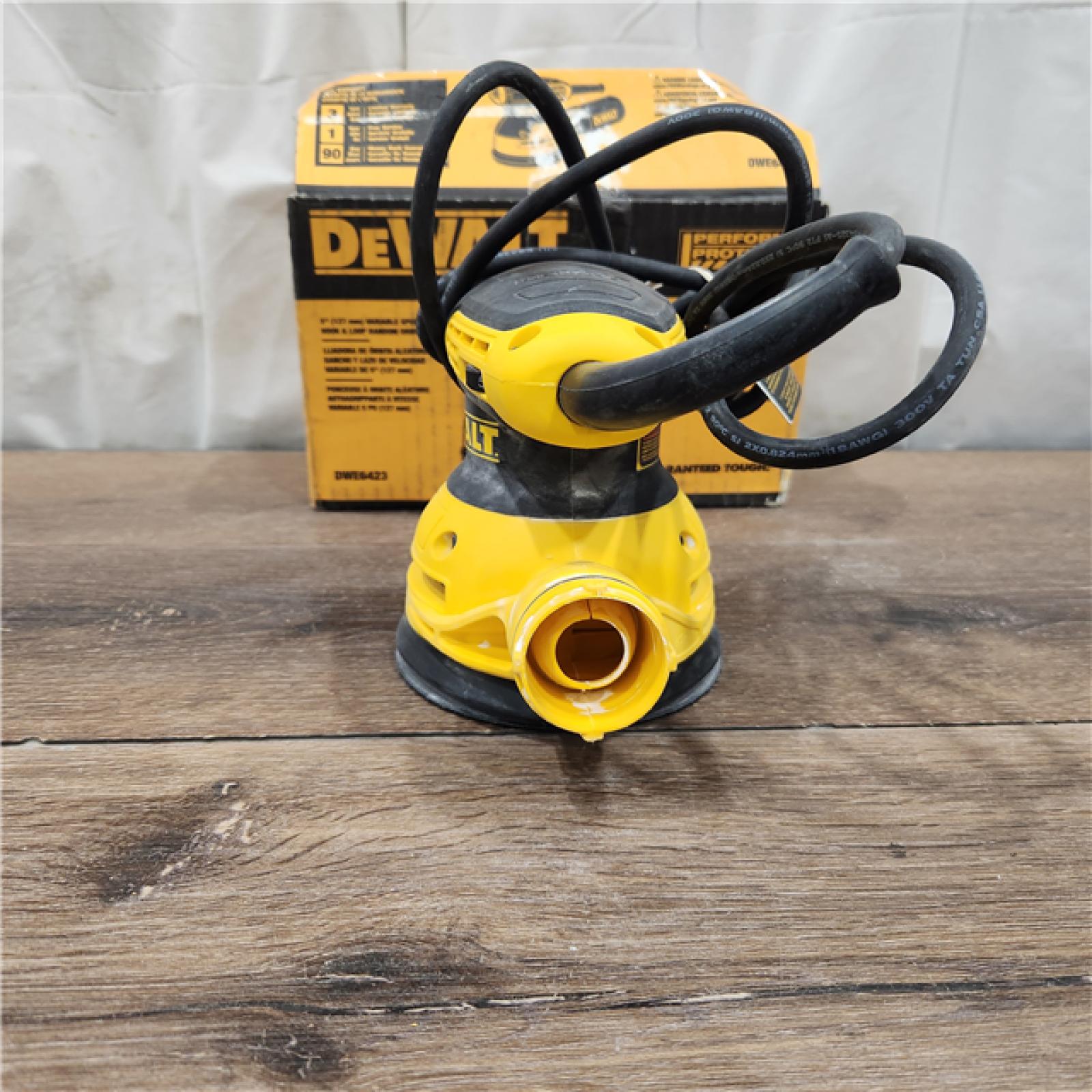 AS IS DEWALT 3 Amp Corded 5 in. Variable Speed Random Orbital Sander