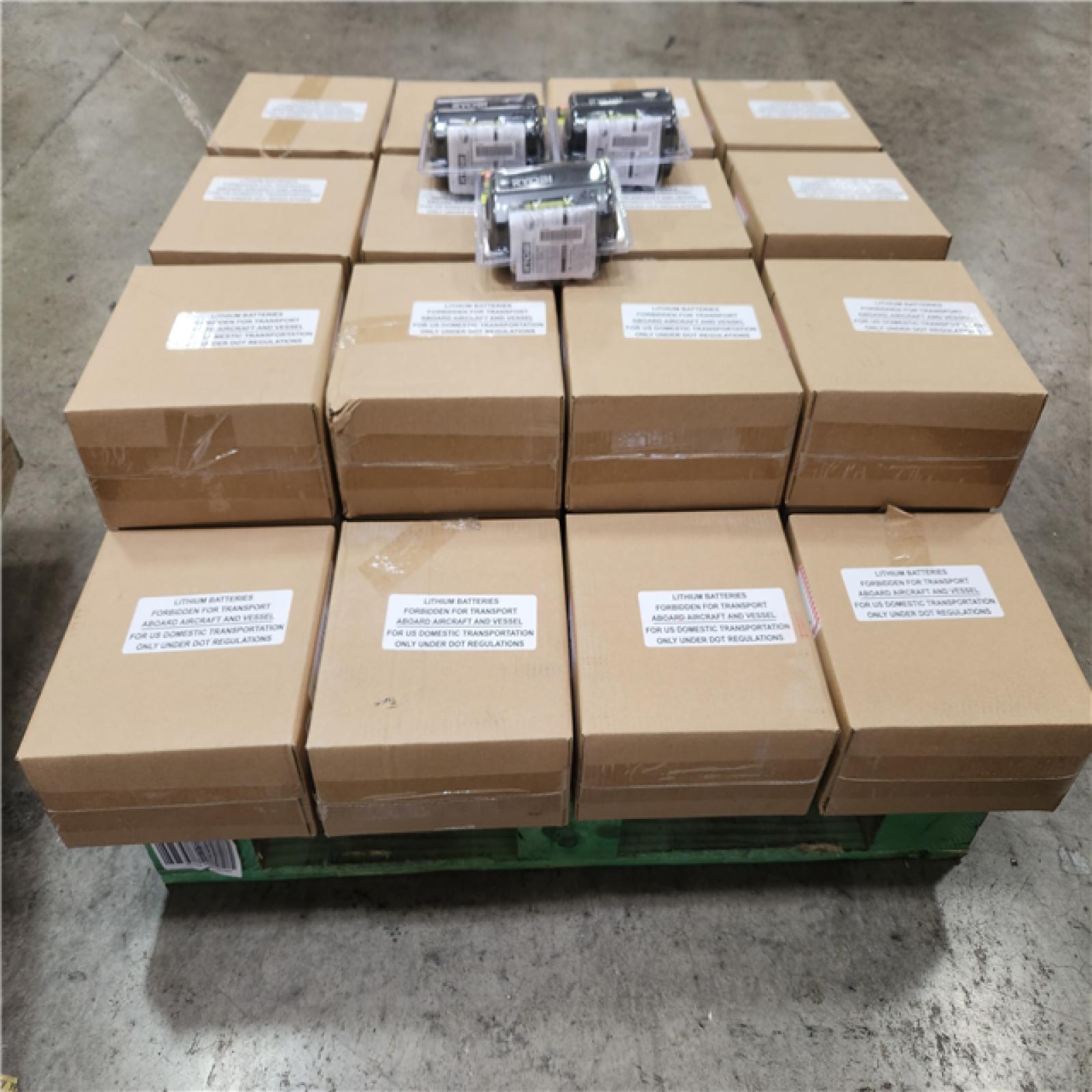 Phoenix Location Pallet of NEW Ryobi 6.0 40v Batteries(35 Batteries)