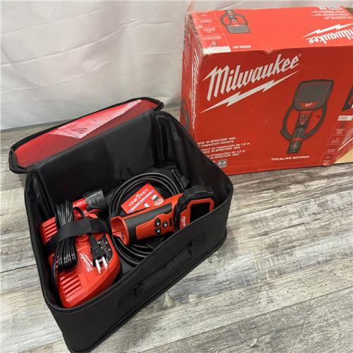 AS-IS MILWAUKEE M12 12V Lithium-Ion Cordless M-SPECTOR 360-Degree 4 Ft. Inspection Camera Kit