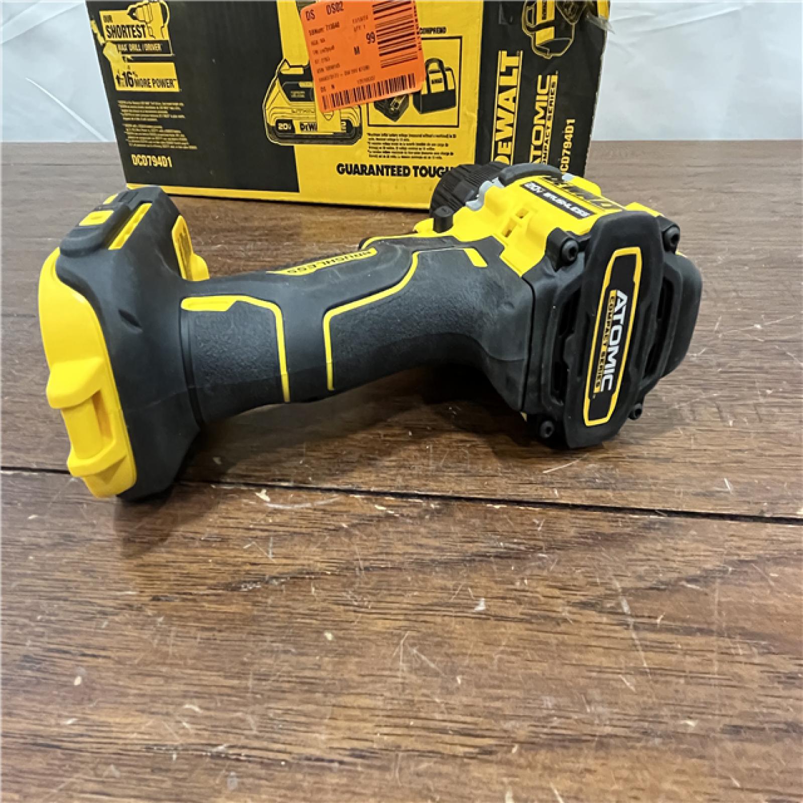 AS-ISDeWalt ATOMIC COMPACT SERIESâ„¢ 20V MAX* Brushless Cordless 1/2 in. Drill/Driver