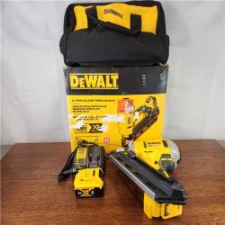 AS-IS DeWalt 20V MAX Cordless Brushless 2-Speed 30° Paper Collated Framing Nailer Kit