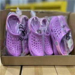 DALLAS LOCATION - NEW! JOYBEE'S KIDS DYLAN SLIP-ON CLOGS PINK  - ( 132 PAIRS )