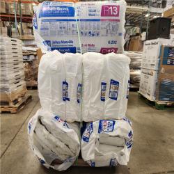 Phoenix Location Johns Manville R- 13 Wall Kraft faced Fiberglass Batt Insulation (816-sq ft 5 Bags) ( 23-in W x 93-in L)