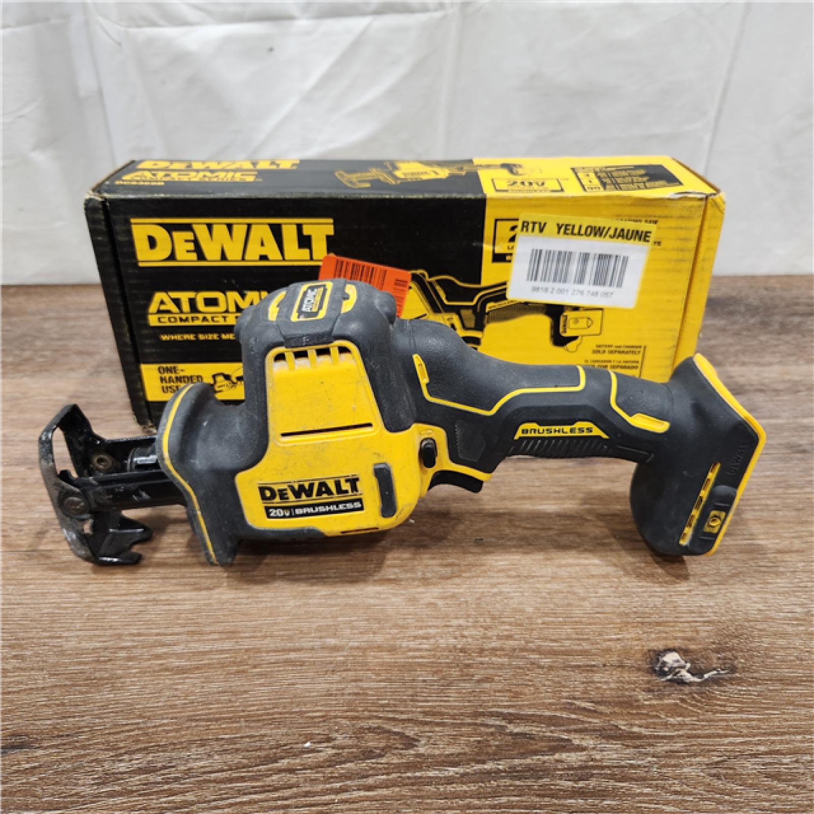 AS-IS ATOMIC 20V MAX Cordless Brushless Compact Reciprocating Saw (Tool Only)