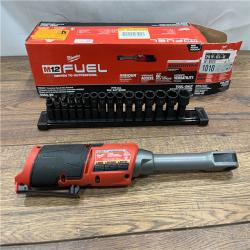 AS IS Milwaukee M12 FUEL 1/4 in. Cordless Brushless High Speed Ratchet (Tool Only)