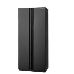 DALLAS LOCATION -Husky Heavy Duty Welded 20-Gauge Steel Freestanding Garage Cabinet in Black PALLET -(2 UNITS)