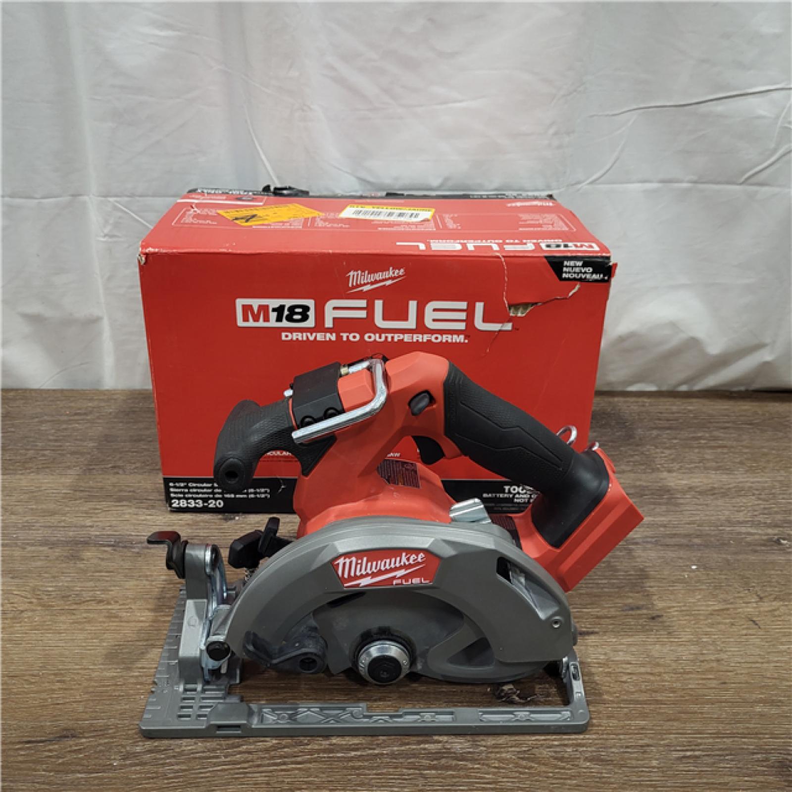 AS-IS M18 FUEL 18V Lithium-Ion Brushless Cordless 6-1/2 in. Circular Saw (Tool-Only)