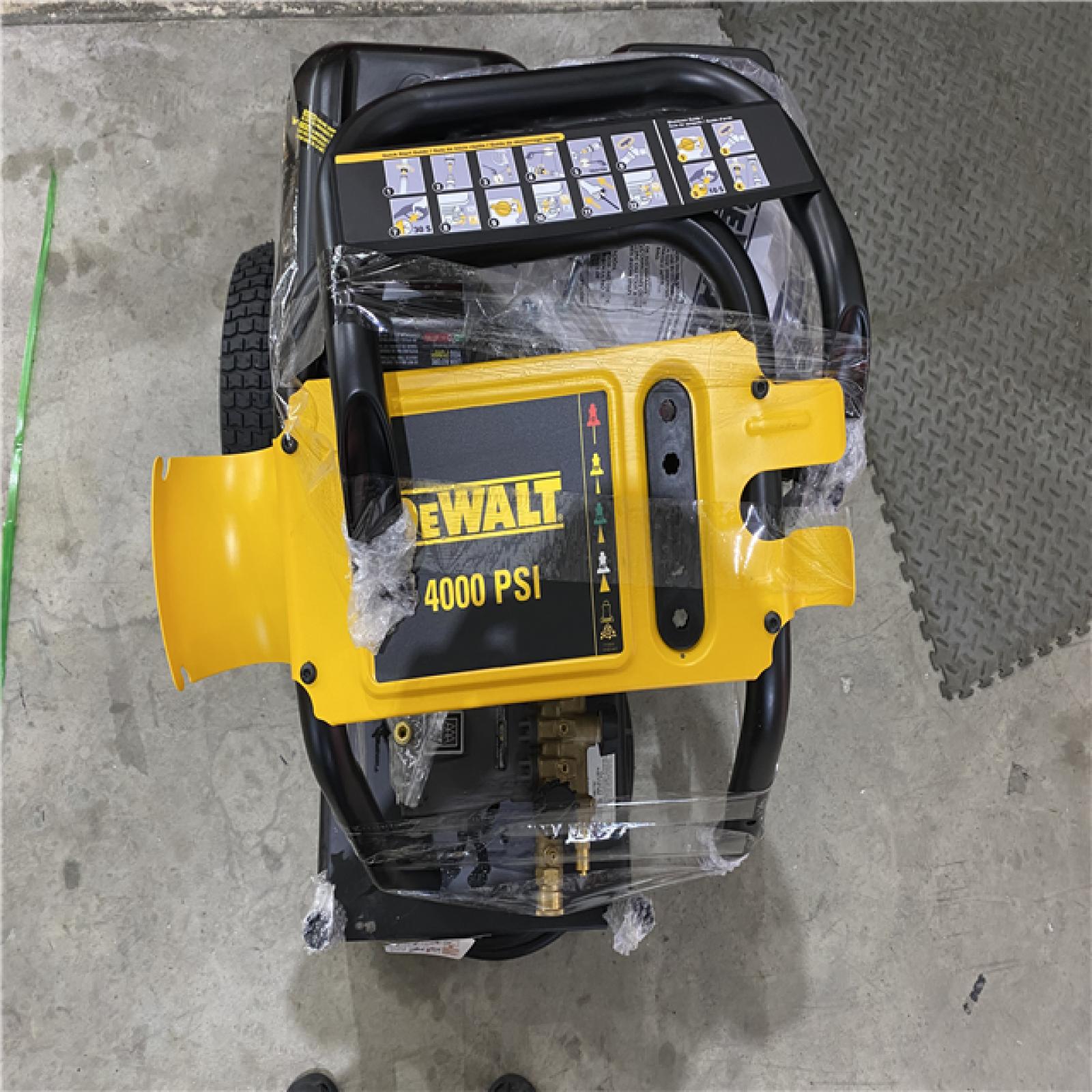 Houston location AS-IS  DEWALT 4000 PSI 3.5 GPM Cold Water Gas Pressure Washer with  338cc Engine