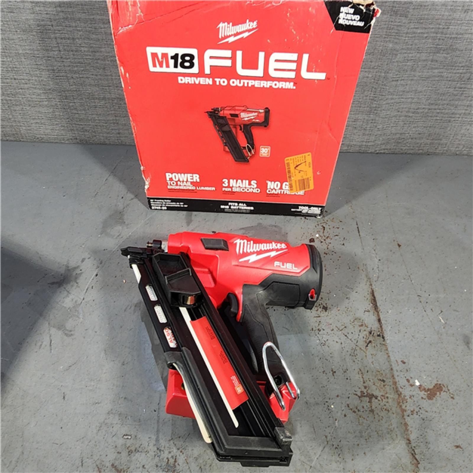 HOUSTON LOCATION - AS-IS (APPEARS LIKE NEW) M18 FUEL 3-1/2 in. 18-Volt 30-Degree Lithium-Ion Brushless Cordless Framing Nailer (Tool-Only)