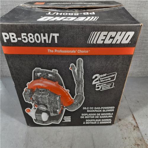 HOUSTON LOCATION - AS-IS ECHO 216 MPH 517 CFM 58.2cc Gas 2-Stroke Backpack Leaf Blower with Tube Throttle