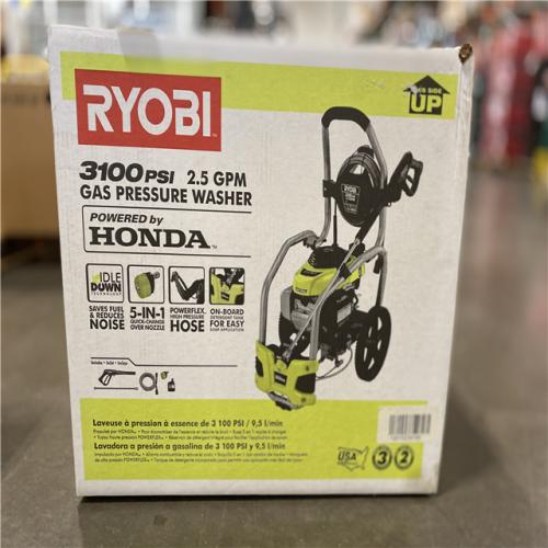 DALLAS LOACTION - NEW! Ryobi 3100 PSI (Gas Cold-Water) Pressure Washer