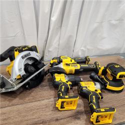 AS-IS Dewalt 20-Volt MAX ToughSystem Lithium-Ion 6-Tool Cordless Combo Kit