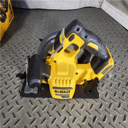 HOUSTON LOCATION - AS-IS DeWALT Flexvolt Max 7-1/4  60V Brushless Circular Saw DCS578B (TOOL ONLY)