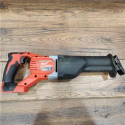 AS-IS Milwaukee M18 18-Volt Lithium-Ion Cordless SAWZALL Reciprocating Saw (Tool-Only)