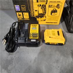 HOUSTON LOCATION - AS-IS (APPEARS LIKE NEW) DEWALT ATOMIC 20V MAX Lithium Ion Cordless 23 Gauge Pin Nailer Kit with 3.0Ah Battery and Charger