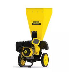 DALLAS LOCATION - Champion Power Equipment 3 in. Dia 224 cc 2-in-1 Upright Gas Powered Wood Chipper Shredder