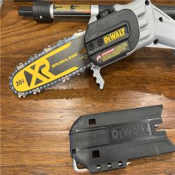 AS-IS DEWALT 20V MAX 8in. Brushless Cordless Battery Powered Pole Saw (Tool Only)