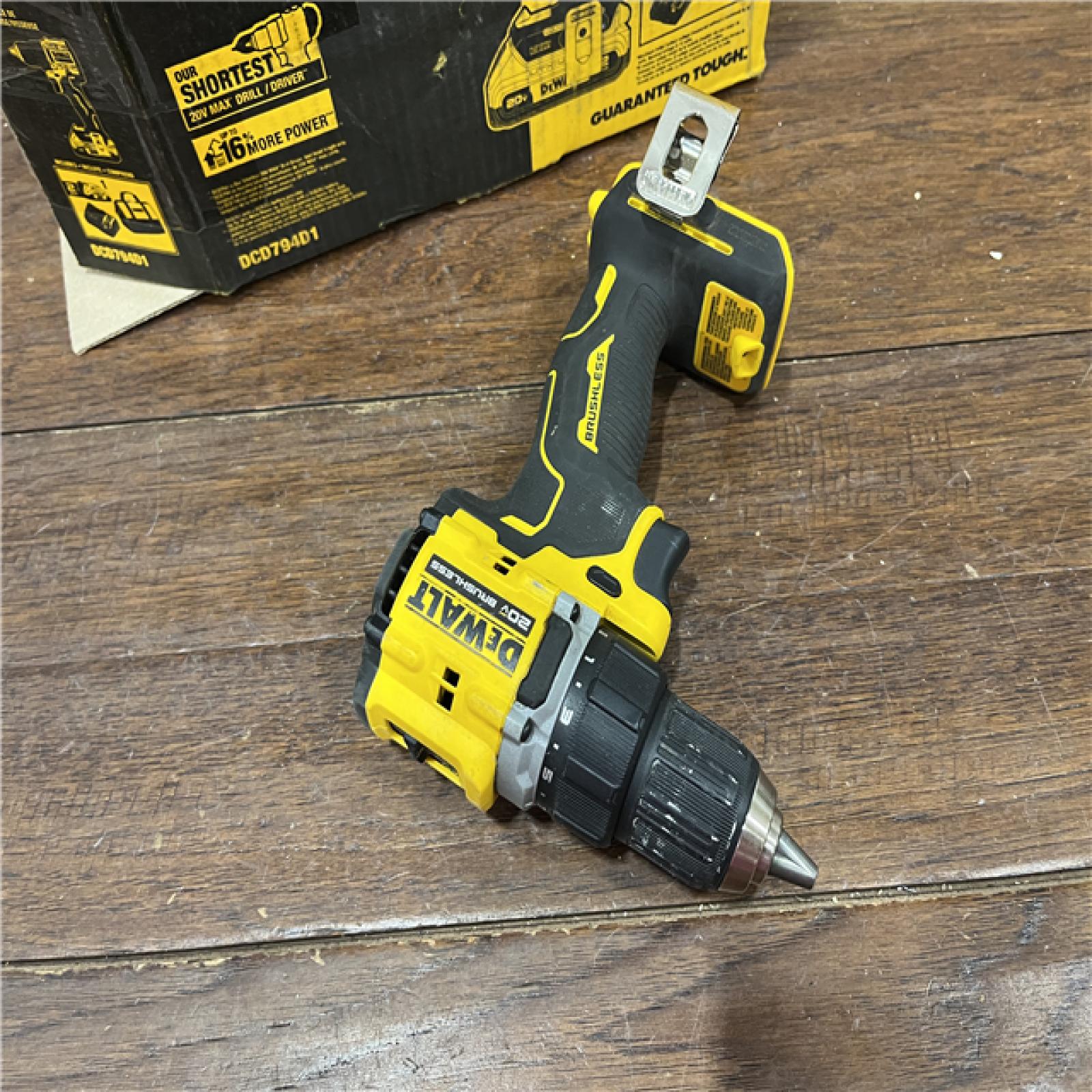 AS-ISDeWalt ATOMIC COMPACT SERIESâ„¢ 20V MAX* Brushless Cordless 1/2 in. Drill/Driver