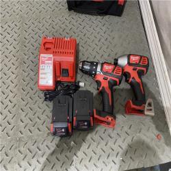 Houston location AS-IS Milwaukee Electric Tools 2691-22 MILWAUKEE M18 COMBO KITS LIKE NEW