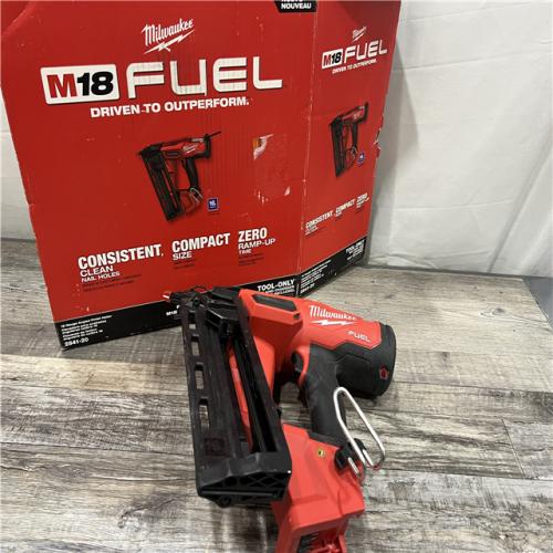 AS-IS Milwaukee 2841-20 18V Cordless Gen II 16 Gauge Angled Finish Nailer (Tool Only)