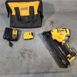 HOUSTON LOCATION - AS-IS DEWALT 20V MAX XR 15 Ga. Cordless 34 Deg Nailer 20 V