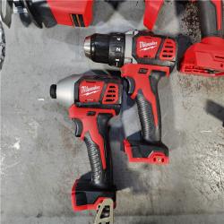 HOUSTON LOCATION - AS-IS (APPEARS LIKE NEW) M18 18-Volt Lithium-Ion Cordless Combo Kit 9-Tool with 2-Batteries, Charger and Tool Bag