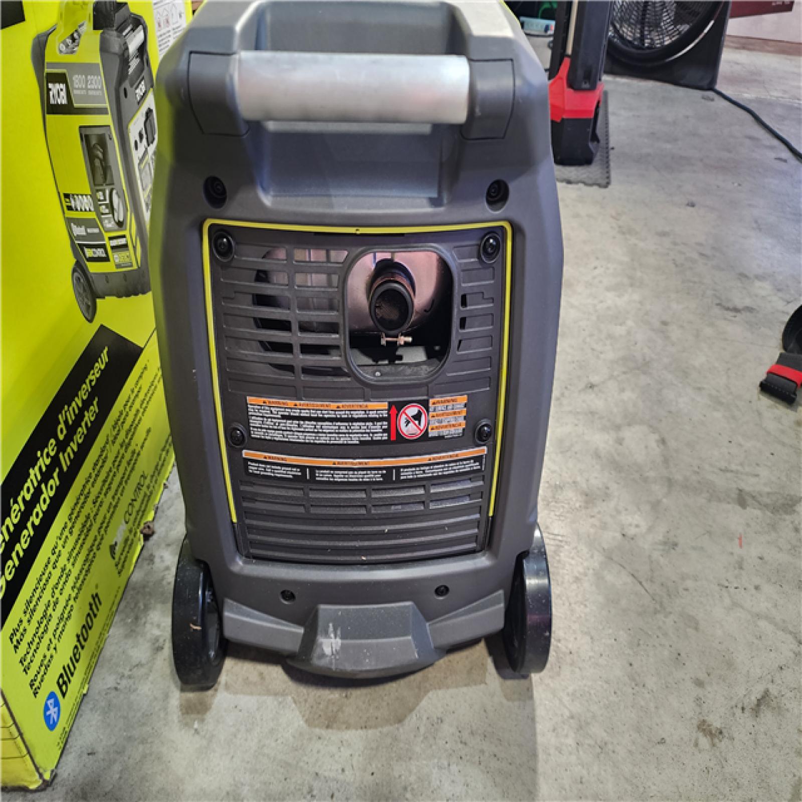 HOUSTON LOCATION - AS-IS 2,300-Watt Recoil Start Bluetooth Super Quiet Gasoline Powered Digital Inverter Generator with CO Shutdown Sensor