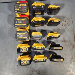 HOUSTON LOCATION - AS-IS DEWALT BATTERY PACK QTY - 15