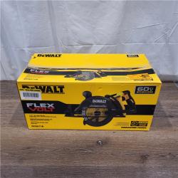 AS-IS DEWALT FLEXVOLT 60V MAX Cordless Brushless 7-1/4 in. Wormdrive Style Circular Saw (Tool Only)